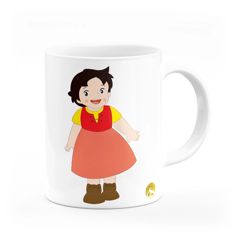 ماگ هومرو طرح انیمیشن هایدی دختر آلپ مدل MG3959