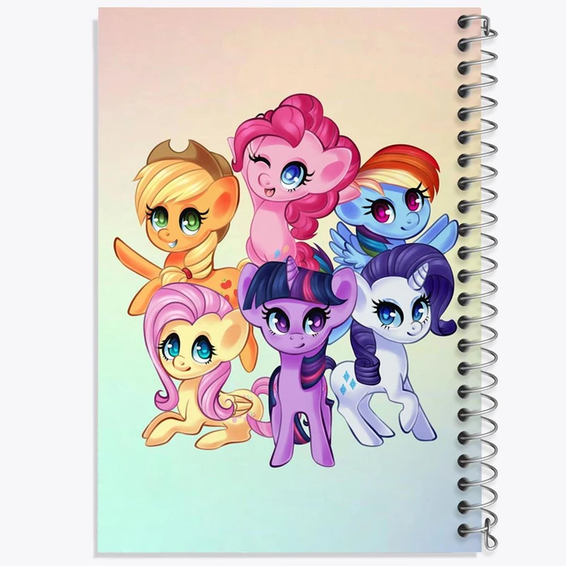 دفتر نقاشی 50 برگ خندالو مدل اسب پونی کد 24844