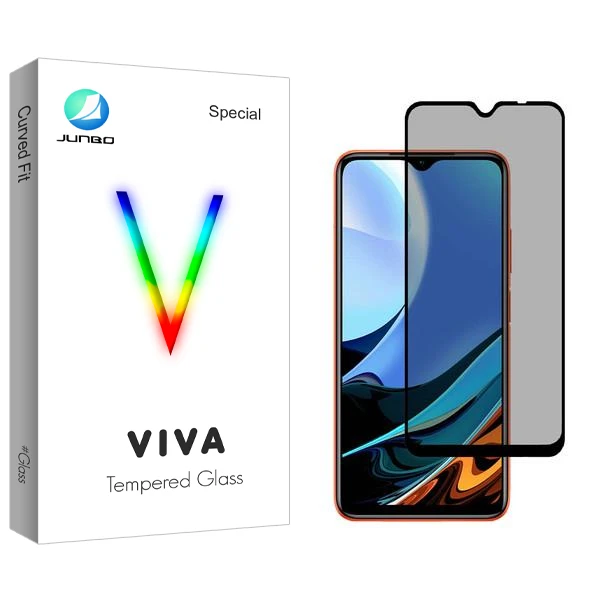 محافظ صفحه نمایش حریم شخصی جانبو مدل Viva مناسب برای گوشی موبایل شیائومی Redmi 9 Power