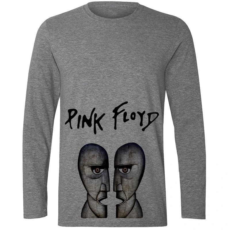 تی شرت آستین بلند مردانه مدل W201 Pink