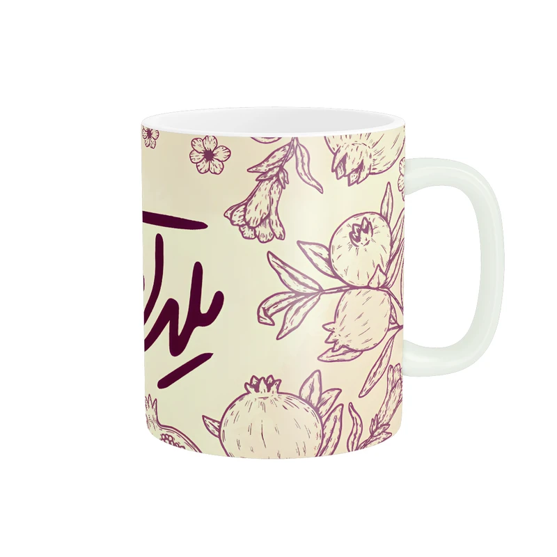 ماگ پاد آفرین مدل یلدایی کد 019