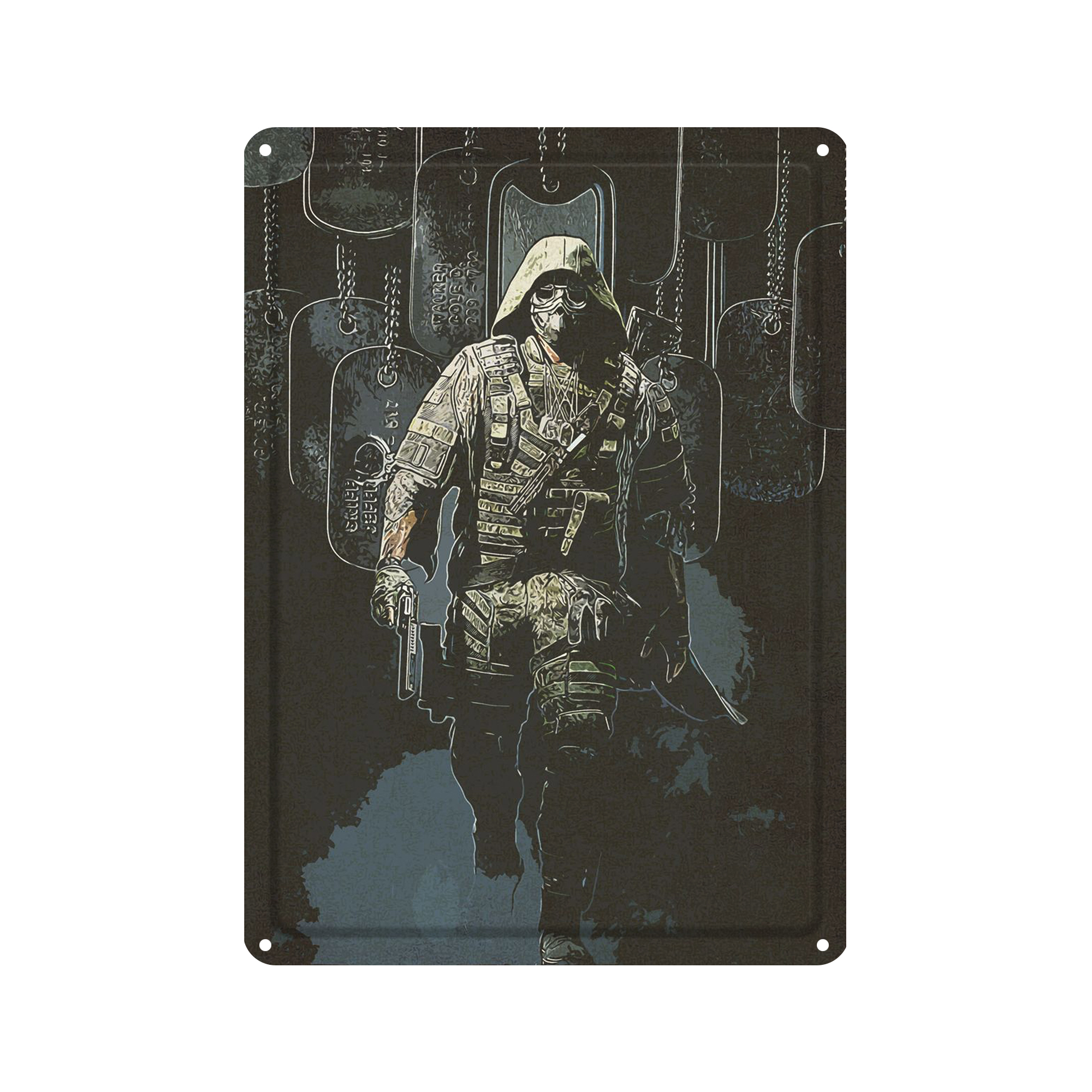 دیوارکوب مدل بازی کد s 1372 ghost recon