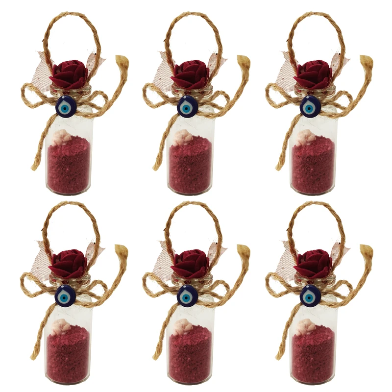 گیفت عروسی مدل شیشه عشق کد sh02 مجموعه 6 عددی