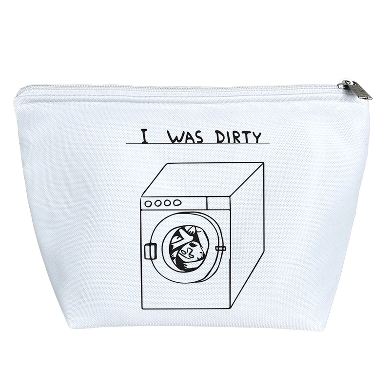 کیف لوازم آرایش دخترانه خندالو مدل I Was Dirty کد 6404