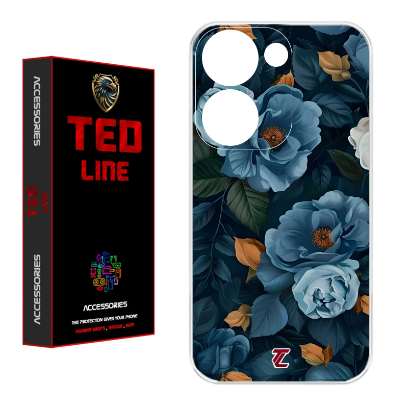 کاور تدلاین طرح گل کد 1227 مناسب برای گوشی موبایل شیائومی Redmi A5