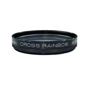 فیلتر لنز کنکو مدل COLORED DIFFRACTION STAR CROSS RAINBOW - 49MM
