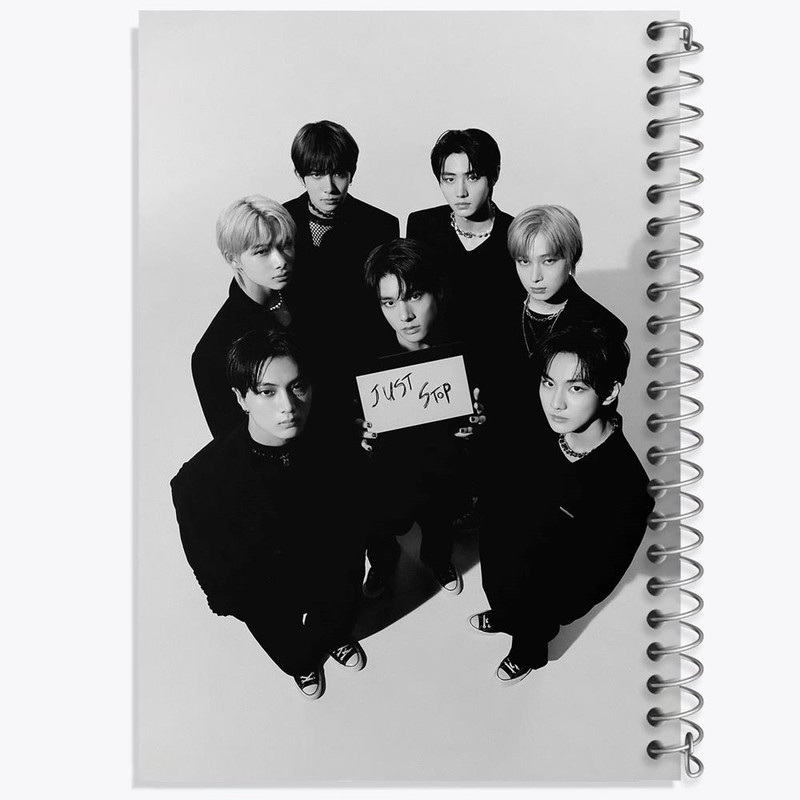 دفتر نقاشی 50 برگ خندالو مدل گروه انهایپن ENHYPEN کد 21983