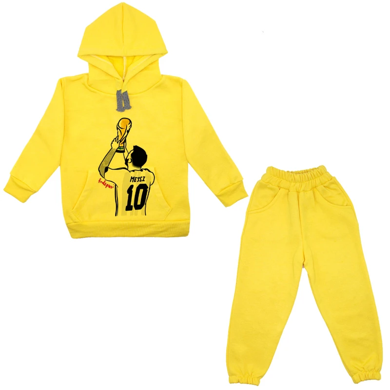 ست هودی و شلوار پسرانه مدل مسی A33