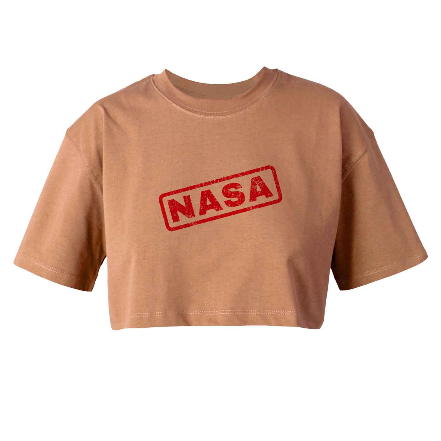 کراپ تاپ آستین کوتاه زنانه مدل ناسا کد K147 K