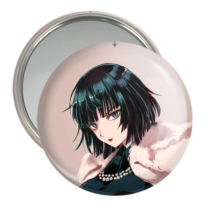 آینه جیبی خندالو مدل فوبوکی انیمه مرد تک مشتی کد 11400