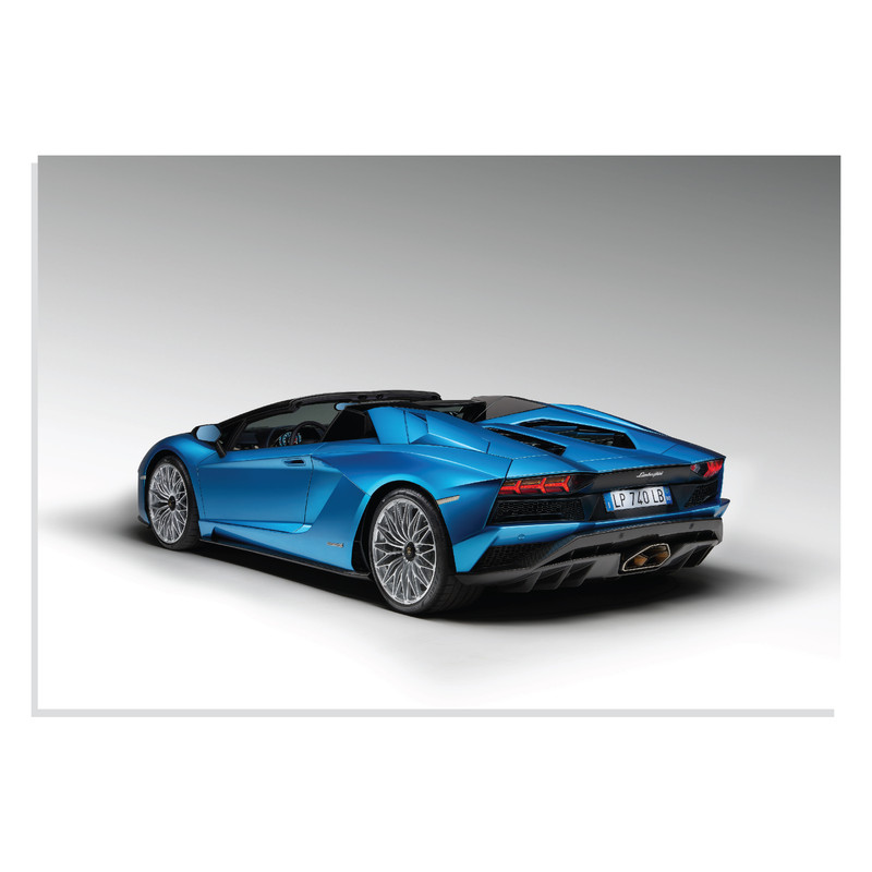 تابلو شاسی طرح ماشین لامبورگینی اونتادور - Lamborghini Aventador S Roadster 2017 مدل NV0666