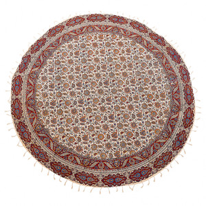 رومیزی قلمکار زابلیان مدل ممتاز طرح برجینا کد Sq150