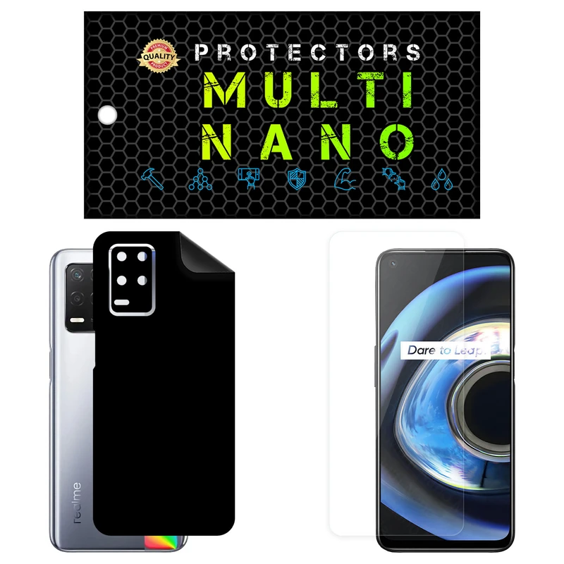 محافظ صفحه نمایش مولتی نانو مدل X-SFM مناسب برای گوشی موبایل ریلمی Q3 5G به همراه برچسب پوششی