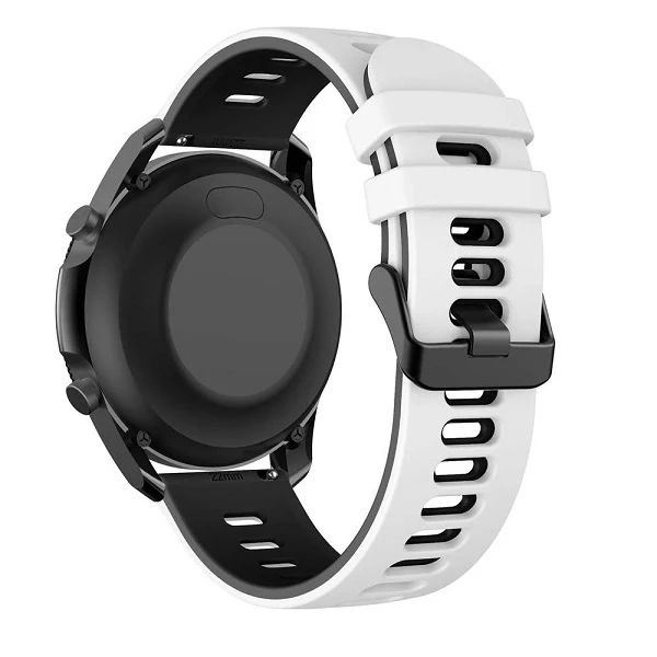 بند کروکودیل مدل Silic 2color مناسب برای ساعت هوشمند شیائومی Watch S1 GL