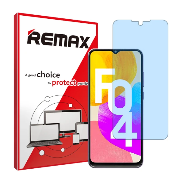 محافظ صفحه نمایش آنتی بلو ریمکس مدل HyBLU مناسب برای گوشی موبایل سامسونگ Galaxy F04 