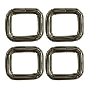 یراق کیف مدل چهارگوش کد 4Stl2Cm بسته 4 عددی