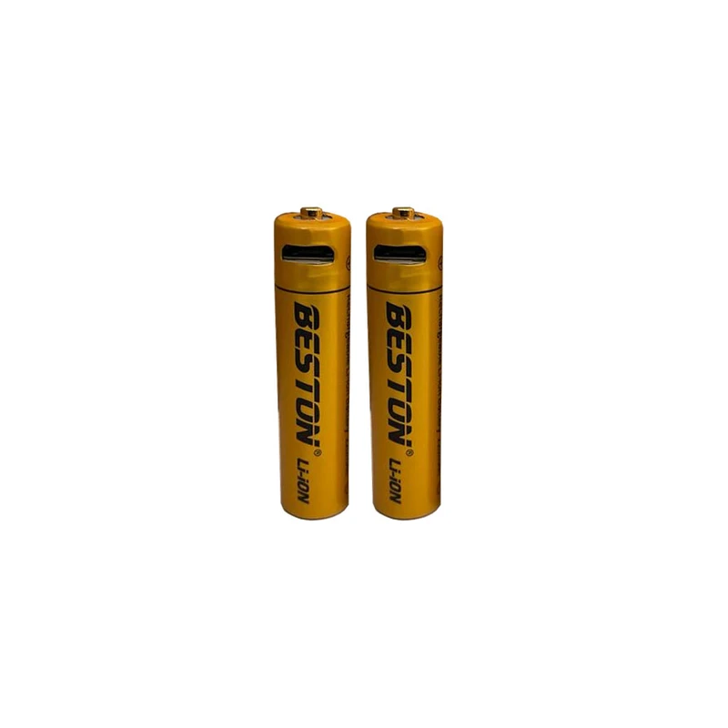  باتری نیم قلم قابل شارژ بستون مدل micro usb li-ion بسته 2 عددی 
