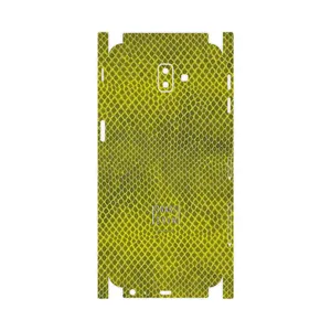 MAHOOT Yellow Snake Skin-FullSkin Cover Sticker for Samsung Galaxy J6 Plus