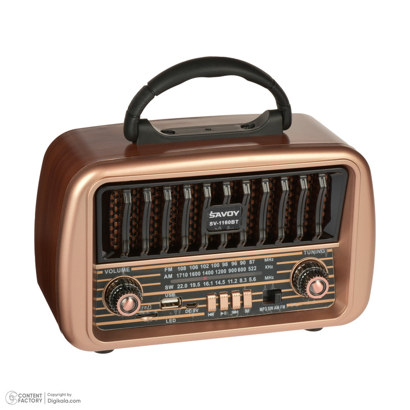 رادیو ساووی مدل SV-1170BT رادیو ساووی مدل SV-1170BT