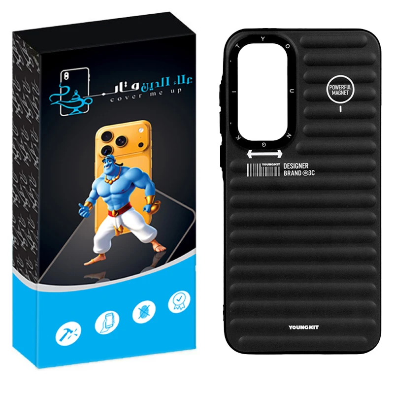کاور علاالدین قاب مدل کرکره ای مناسب برای گوشی موبایل سامسونگ Galaxy A35 / A55