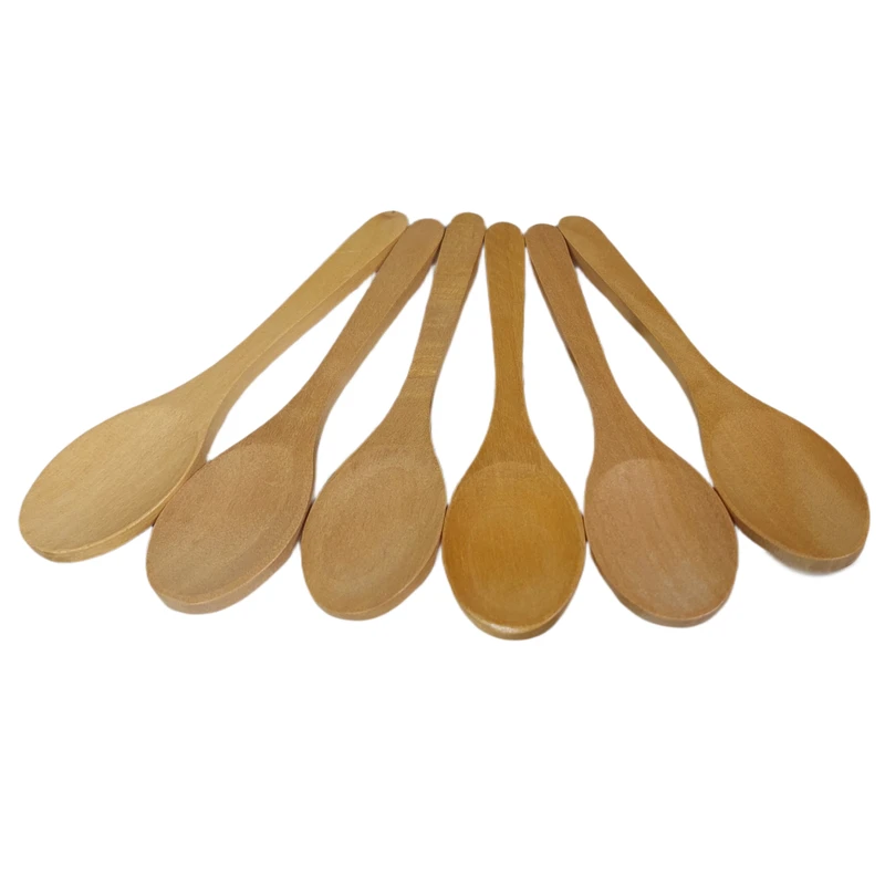 قاشق ادویه مدل چنار مجموعه ۶ عددی