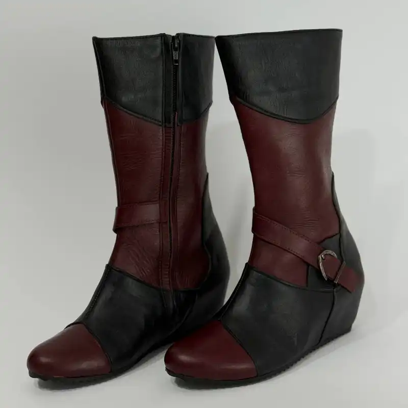 بوت زنانه مدل چرمی کد 01