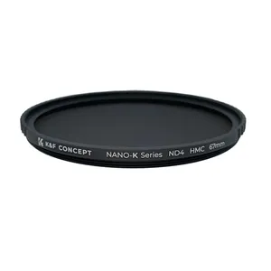 فیلتر لنز کی اند اف مدل KIT (ND4 HMC NANO-K +CLINING CLOTH+FILTER CASE ) - 67MM