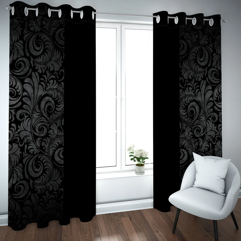 پرده مدل چاپی هازان سایز 300×150 سانتی متر 