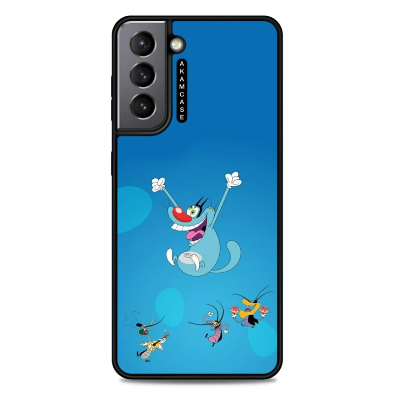 کاور آکام مدل AMC-WSGS21-OGGY-11 مناسب برای گوشی موبایل سامسونگ Galaxy S21