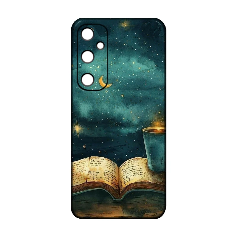 کاور طرح کتاب کد 430 مناسب برای گوشی موبایل سامسونگ Galaxy A54