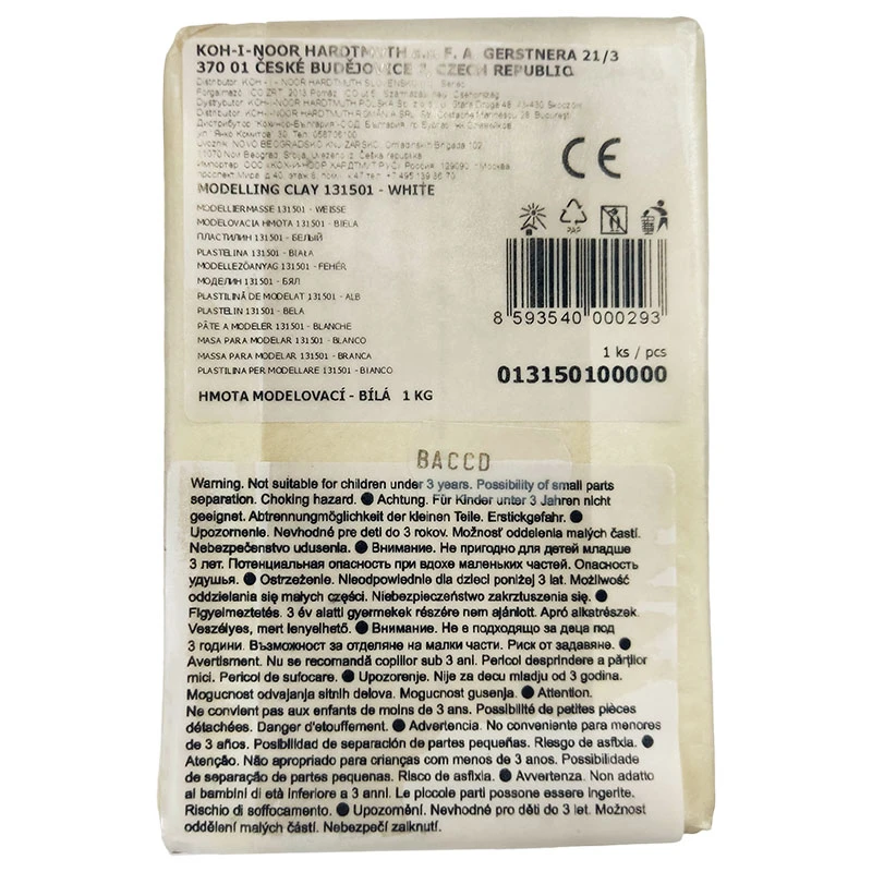 خمیر مجسمه‌سازی کوه نور کد W-0131501