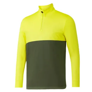 تی شرت آستین بلند ورزشی مردانه مدل نیم زیپ کد S700