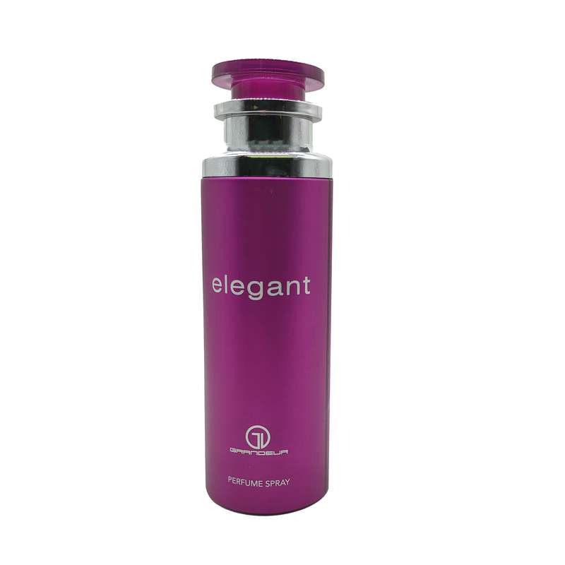 اسپری بدن زنانه گراندیور مدل Elegant حجم 200 میلی لیتر اسپری بدن زنانه گراندیور مدل Elegant حجم 200 میلی لیتر