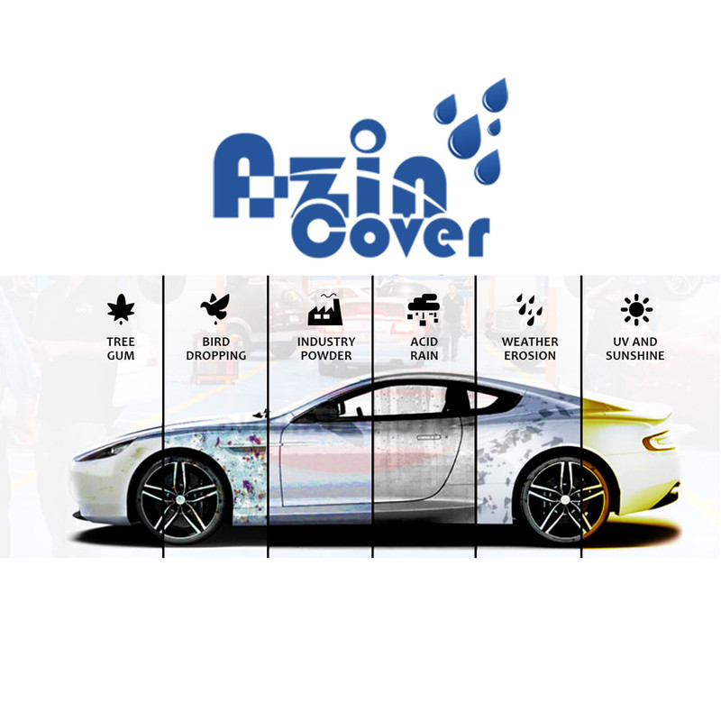 چادر خودرو آذین کاور مدل AZINPRO - M مناسب برای تیبا 2