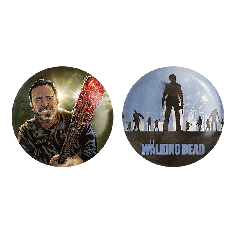 مگنت خندالو طرح نیگان سریال مردگان متحرک The Walking Dead کد 1019010184 مجموعه 2 عددی