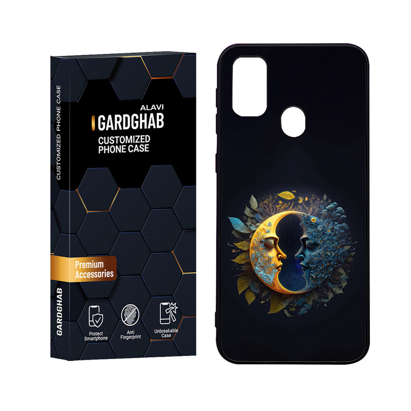 کاور گارد قاب علوی مدل Glass مناسب برای گوشی موبایل سامسونگ Galaxy M30S