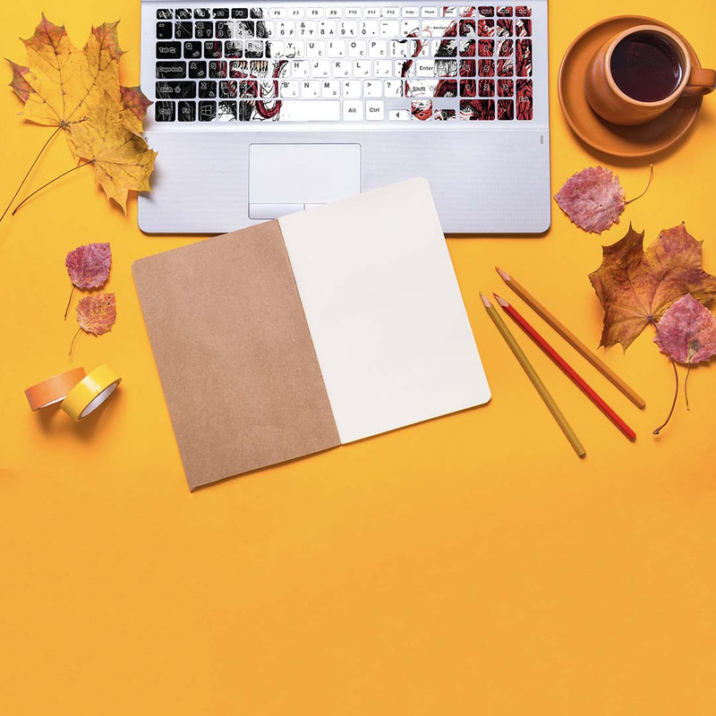 برچسب حروف فارسی کیبورد مدل venom artwork hd marvel کد K-383 