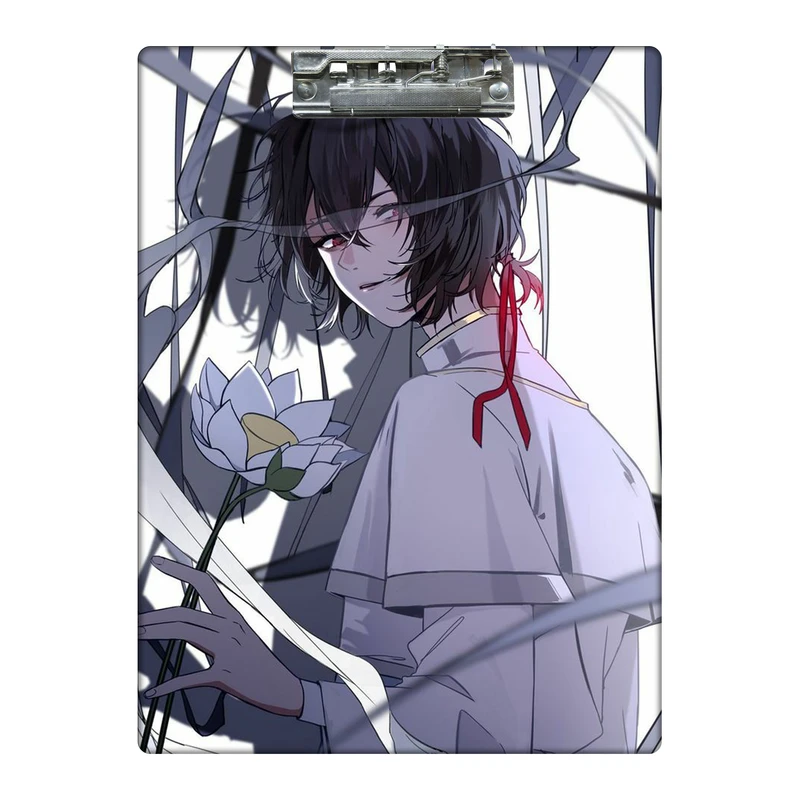 تخته شاسی طرح انیمه سگ های ولگرد بانگو  کد 9080777 سایز A4