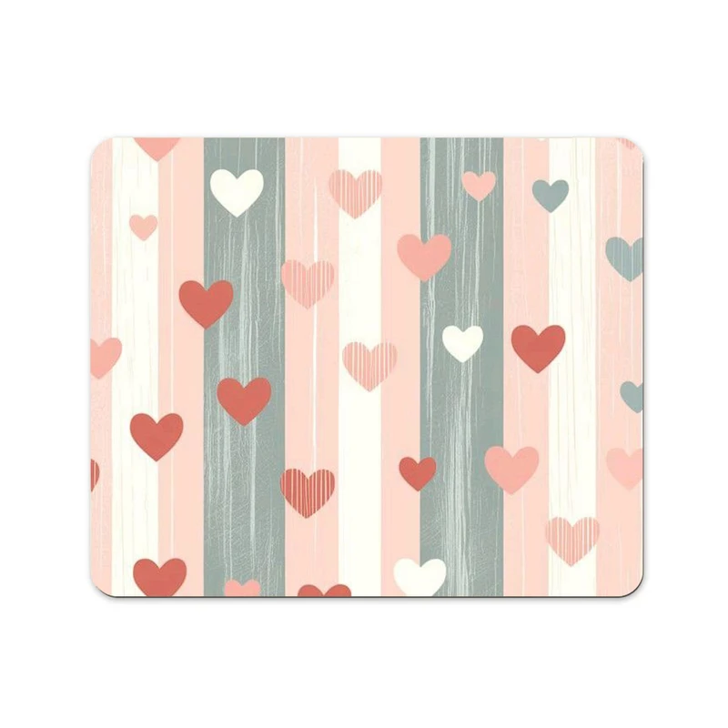 ماوس پد پاد آفرین مدل قلبهای رنگی 725 سایز 24*19 سانتی متر