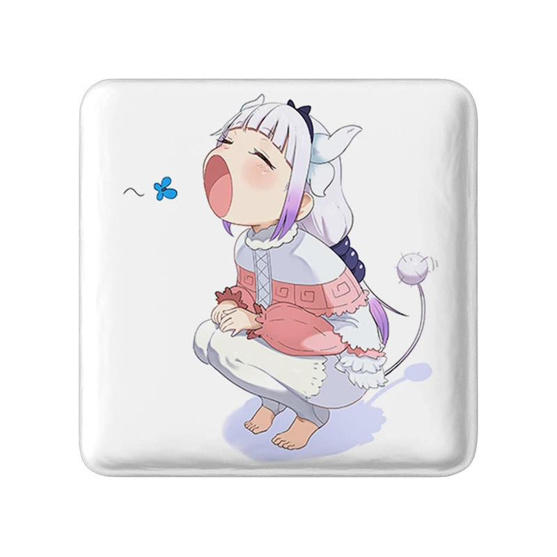 مگنت خندالو طرح کانا انیمه اژدهای خدمتکار کوبایاشی مدل مربعی کد 36312