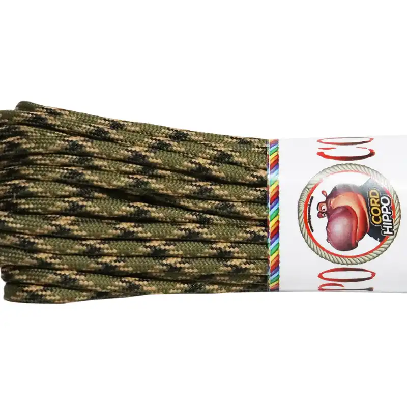 طناب هیپوکورد مدل استتار جنگلی کد CAM01 طول 10 متر