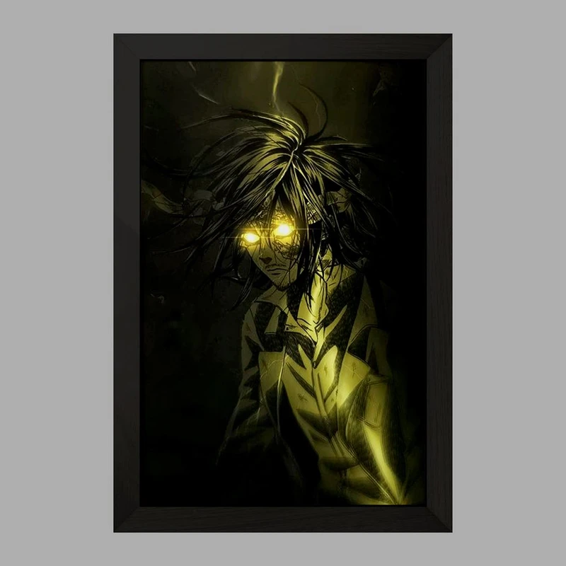 تابلو خندالو مدل ارن یگر انیمه اتک آن تایتان  کد 13241