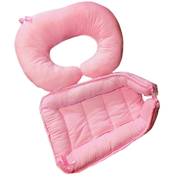 تشک خواب نوزاد شایلی مدل عشق به همراه بالش شیردهی