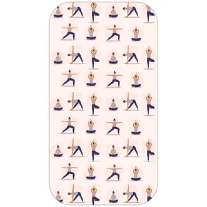 حوله مدل میکروفایبر کد Ho-006 سایز 80x150 سانتی متر 