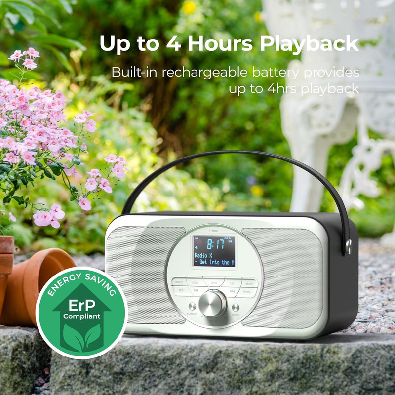 رادیو اسپیکر FM آی‌باکس مدل DAB دارای Bluetooth