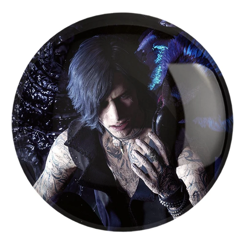 پیکسل خندالو طرح بازی دویل می کرای Devil May Cry کد 30213 مدل بزرگ