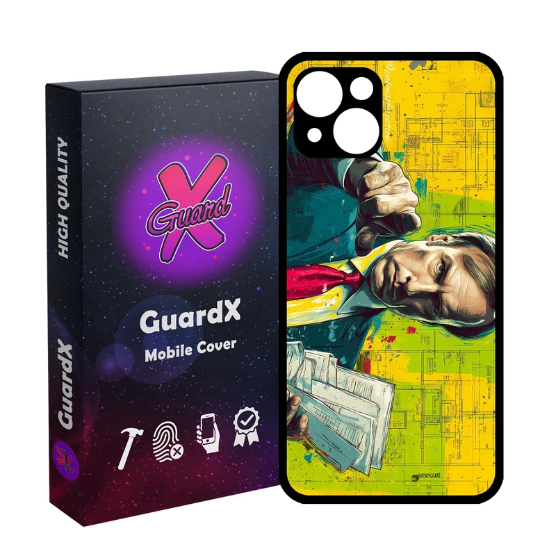 کاور گارد ایکس طرح Saul Goodman مدل 11074 مناسب برای گوشی موبایل اپل iPhone 13