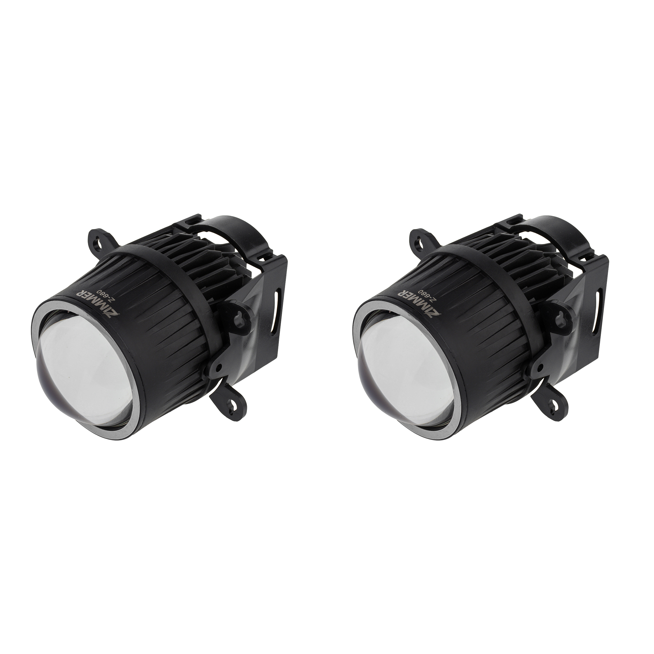 چراغ مه شکن جلو خودرو زیمر مدل Z-660 مناسب برای پژو 206 و ام جی 3 بسته 2 عددی
