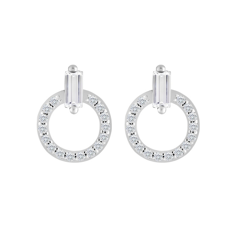 گوشواره نقره میخی زنانه اقلیمه مدل EN1943 گوشواره نقره میخی زنانه اقلیمه مدل EN1943