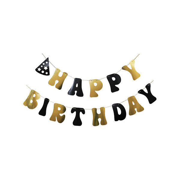 ریسه تولد مدل happy birthday